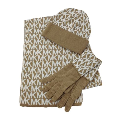 men's michael kors hat and scarf set|Michael Kors scarf sale.